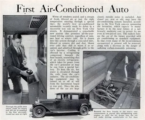 Talesgo.com First Air Conditioned Car
